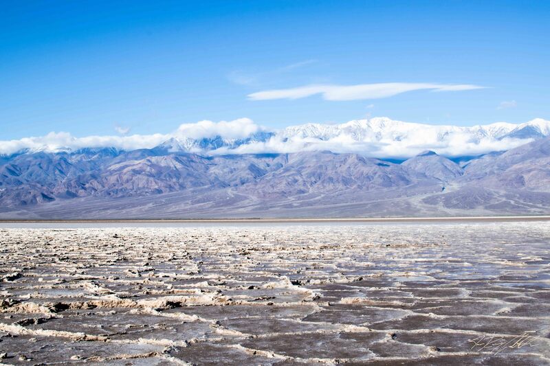Photograph of Badwater Basin in Death Vallery National Park.